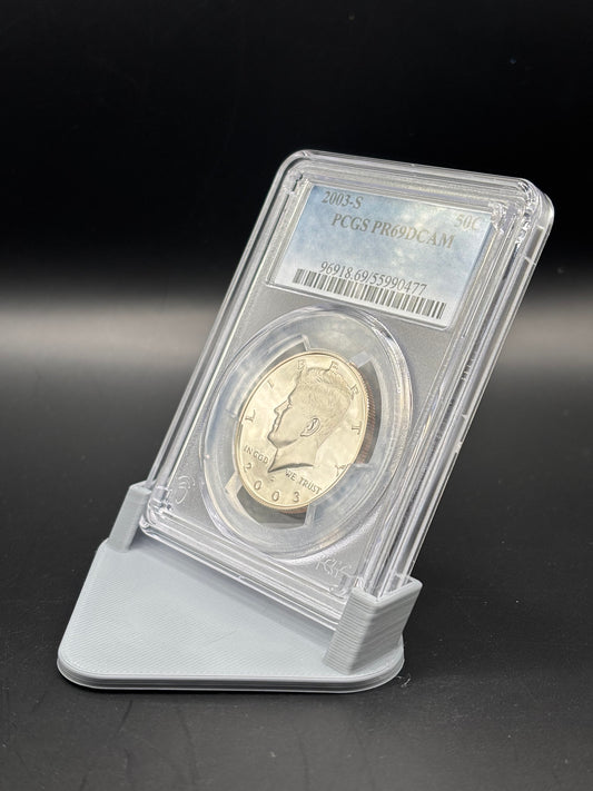 PCGS 10-Pack 45 Degree Slant Slab Stands